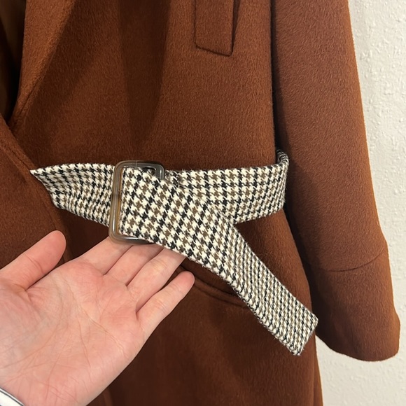 Petite Studio Carmen Wool Coat Cinnamon - Picture 6 of 7